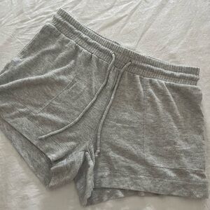 NWOT soft gray sleep shorts